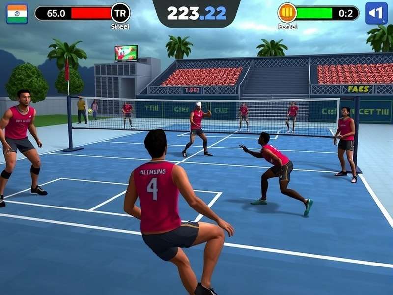 Aces Volley Titans control scheme and interface overview